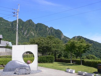仁田団地第1公園（眉山の山体崩壊）
