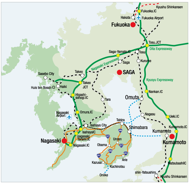 The map of access