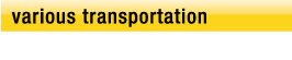 various transportation